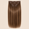Clip In Extensions -100g - 100% Remy Human Hair
