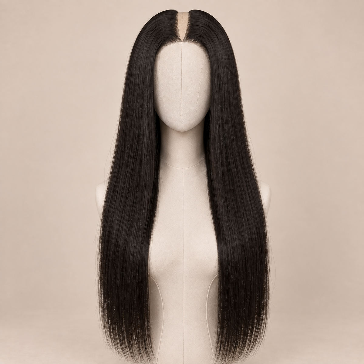 Natural Black Human Hair Wig